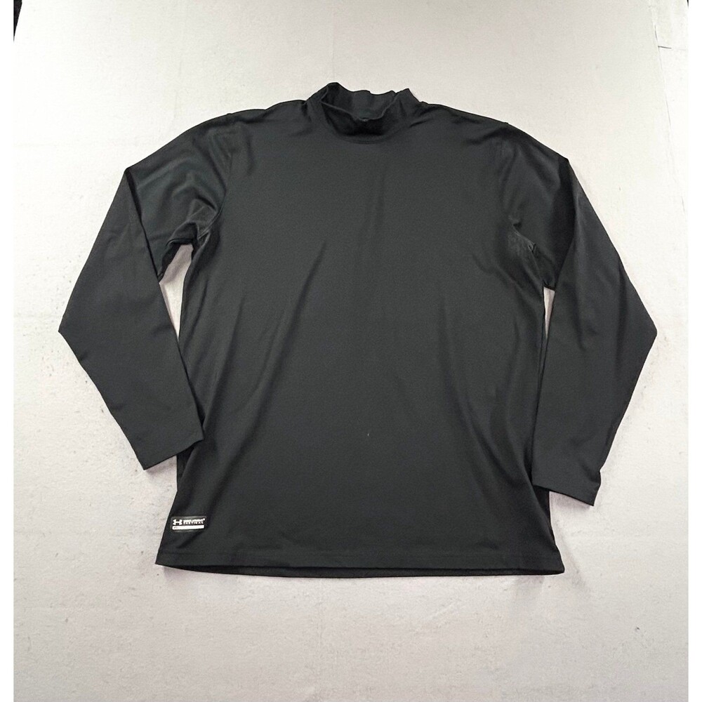 Under Armour Coldgear Infrared Tactical Fitted Mock Shirt XL Black